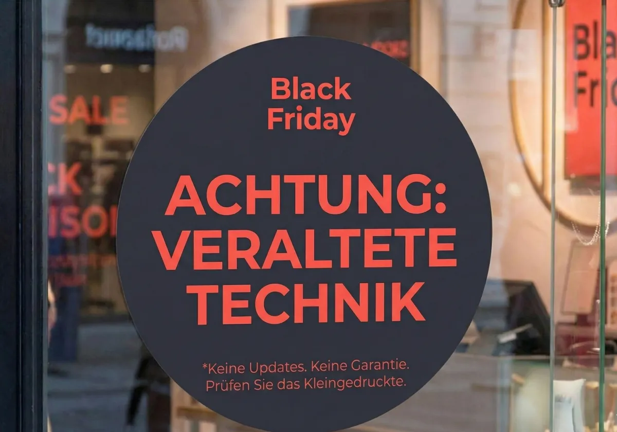 Black Friday: 5 Anzeichen, dass Ihr Angebot ein technisches Auslaufmodell ist