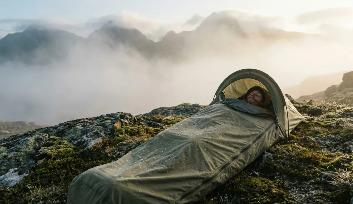 Biwaksäcke: Welche Materialien Kondenswasser wirklich verhindern