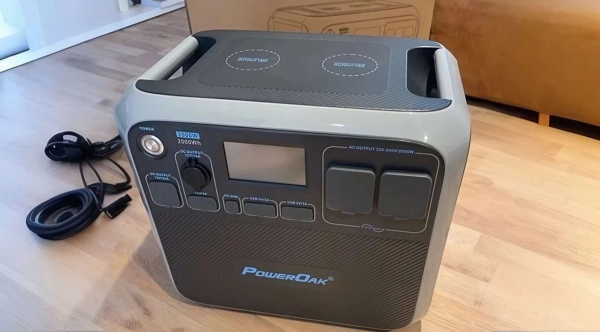 Das BLUETTI Poweroak AC200P Powerstation bzw. Solargenerator