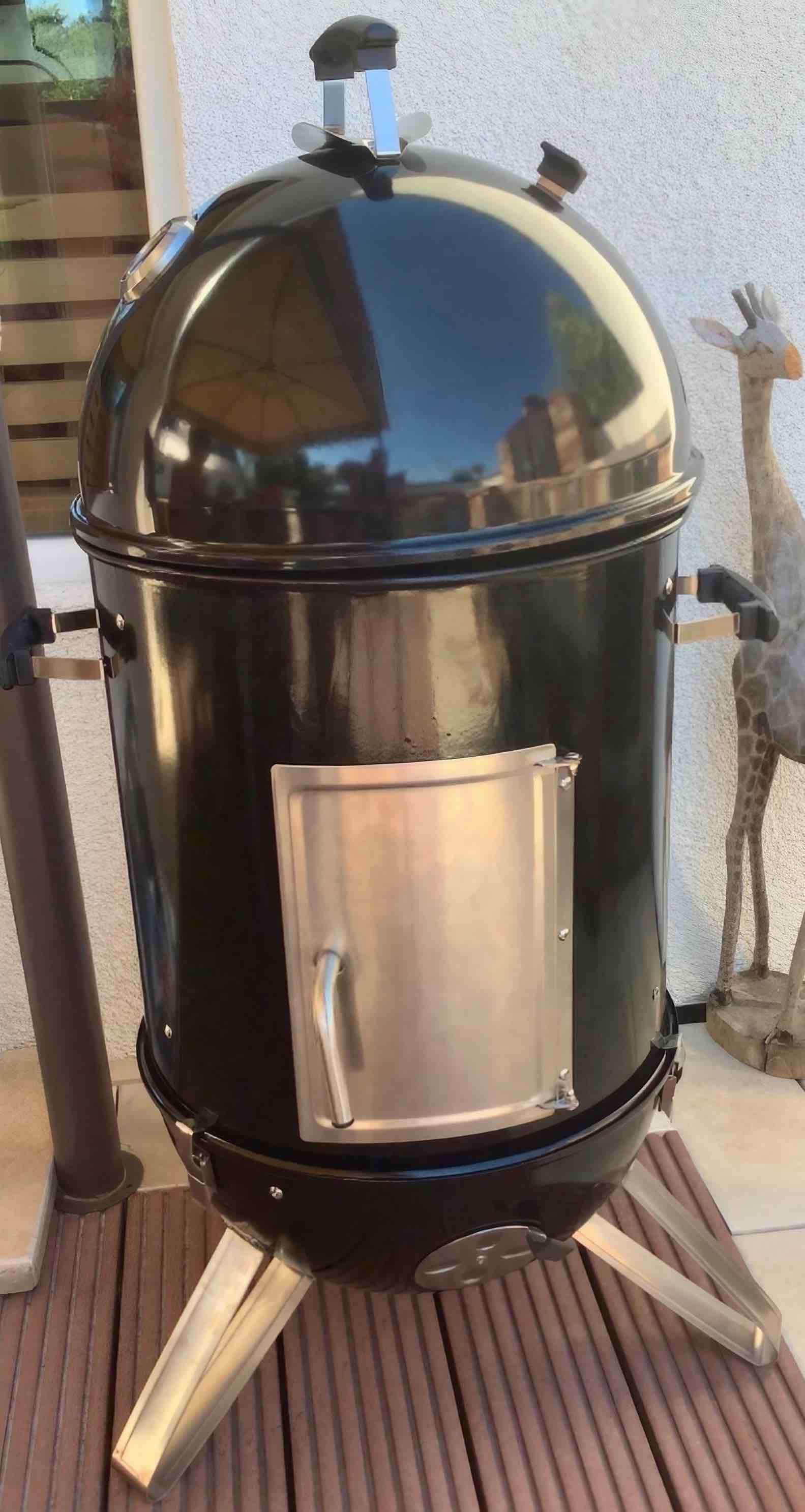 Der Barbecook Oskar M Räucherofen Watersmoker.
