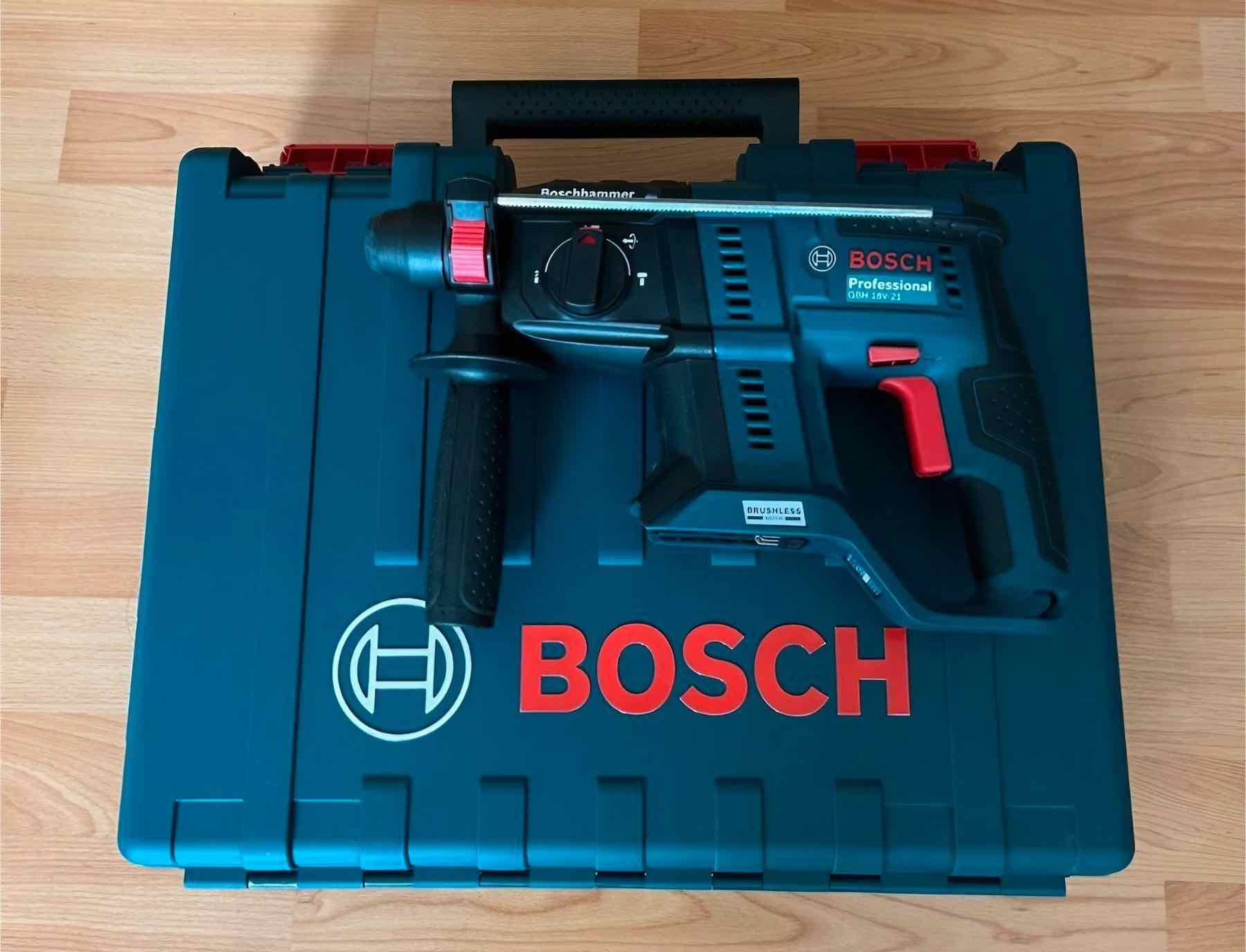 Bosch Professional GBH 18V-21 Akku Bohrhammer.