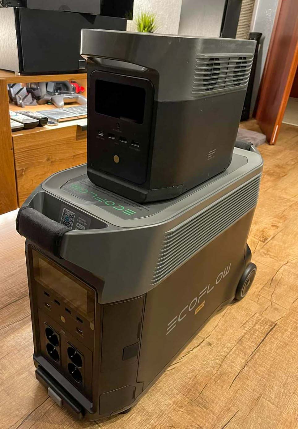 Delta Pro vs Delta Mini im Größenvergleich 