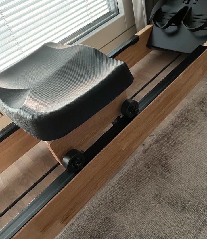 Der Sitz bleibt auch während längerer Rudersessions bequem.