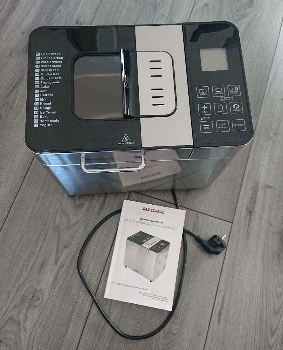 Die Gastroback 42823 Design Advanced Brotbackmaschine.