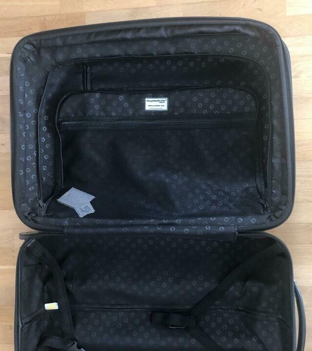 Das Innenleben des Haupstadtkoffers.
