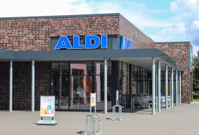 Eine Aldi-Filiale in Deutschland Eine Aldi-Filiale in Deutschland