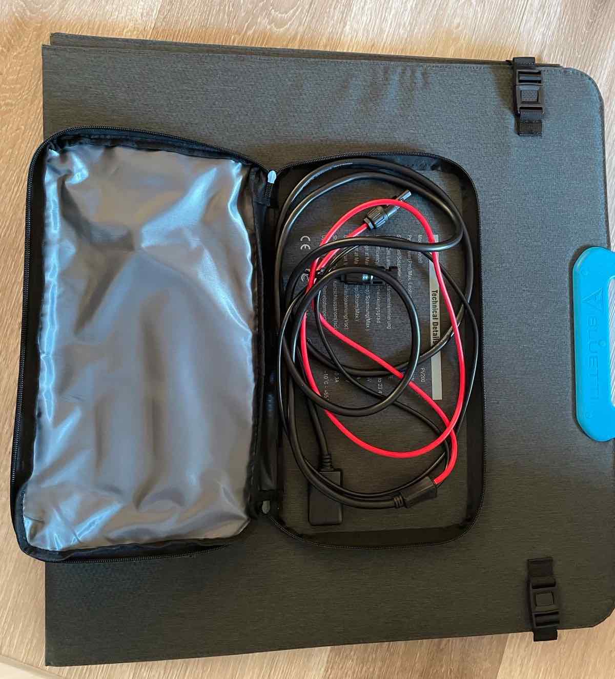 Die mitgelieferten Kabel.