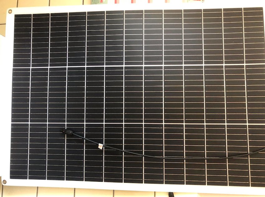 Das flexible Solarpanel von ECO-WORTHY.