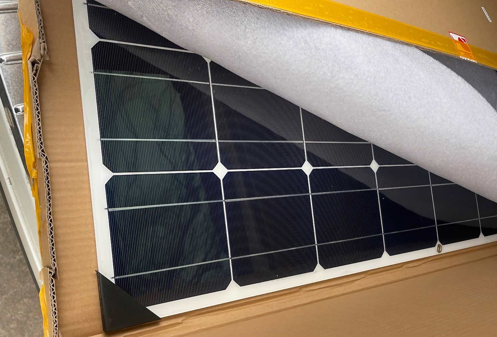 Flexible Solarmodule von Renogy.